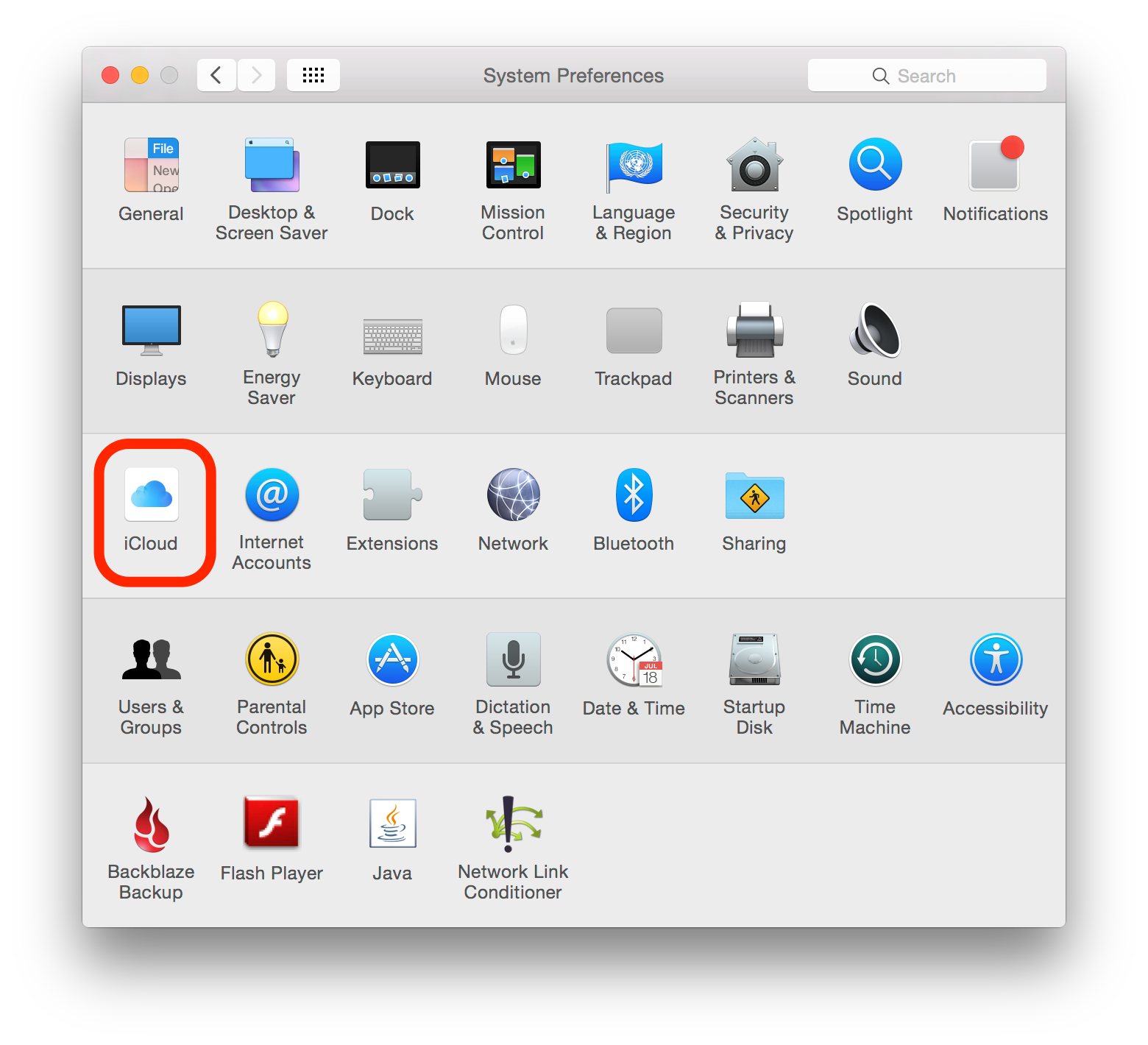 System Preferences