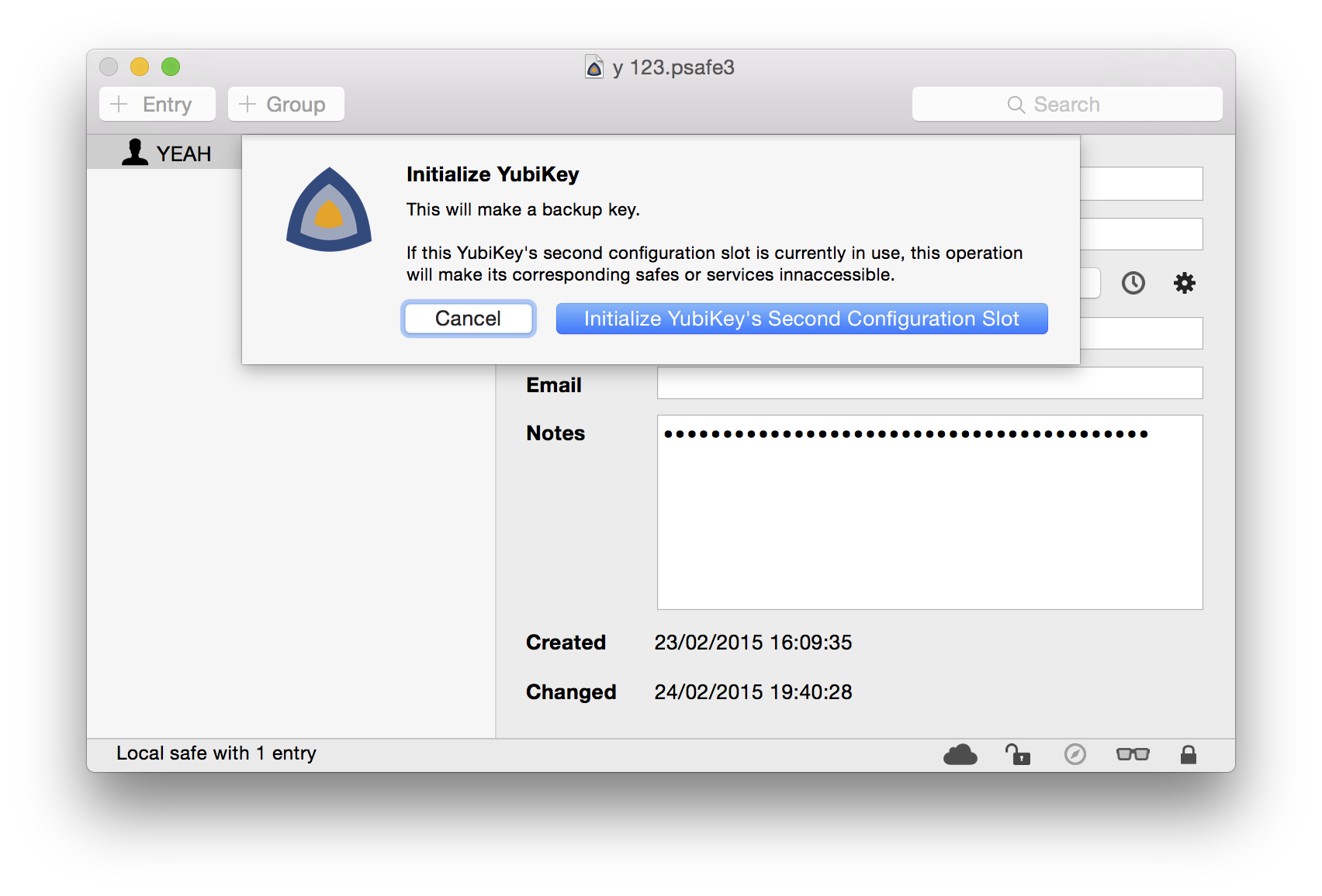 Prepare YubiKey