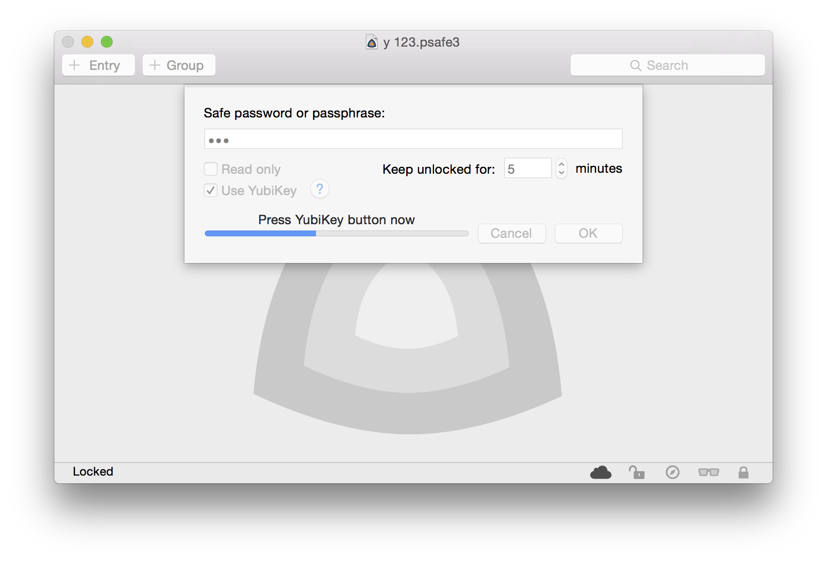 Wait for YubiKey